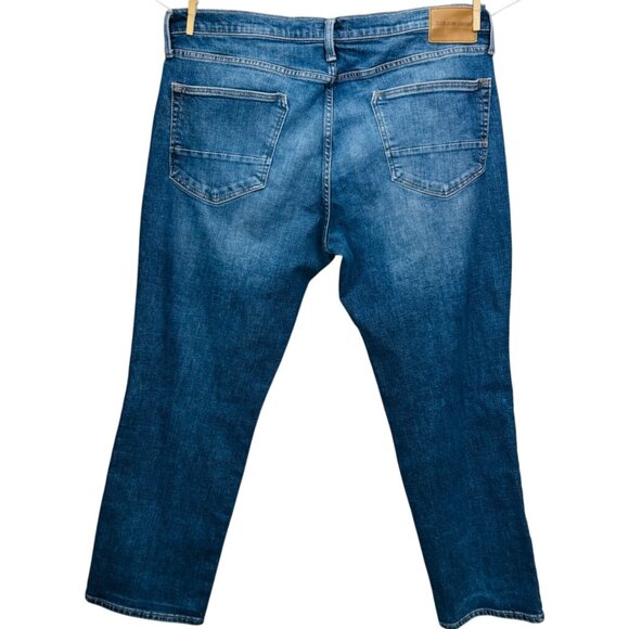 Silver Mens Machray Athletic Fit Straight Leg Jeans Stretch Denim Size W36/L30 - Picture 6 of 12